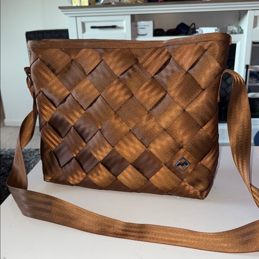 Maggie Bags Brown Crossbody